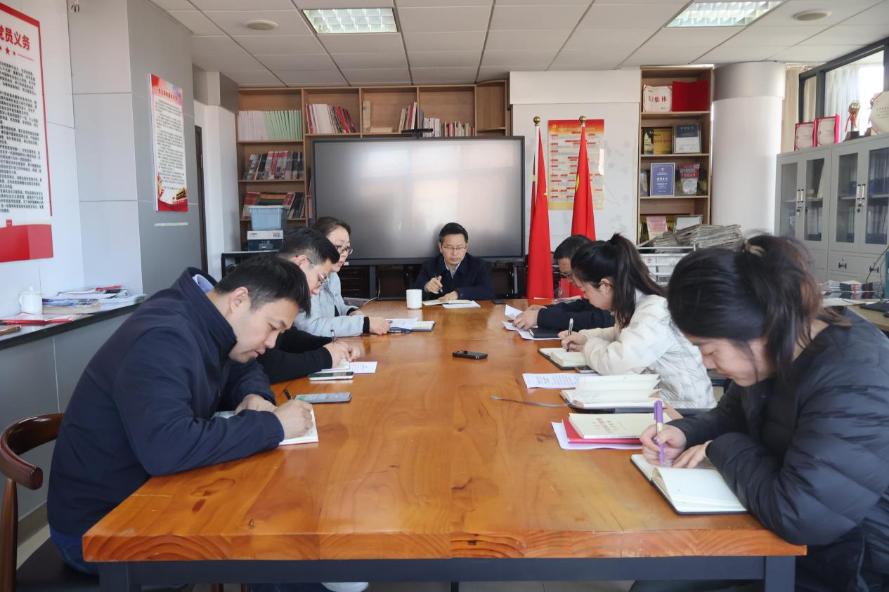 宣传部党支部召开树立和践行正确政绩观学习教育动员部署会